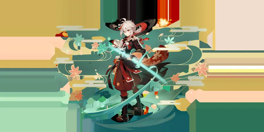 Official Kazuha splash art — Anemo Best Anemo buffer