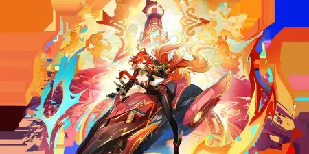 Official Mavuika splash art — Pyro Pyro Archon · Burst nuke