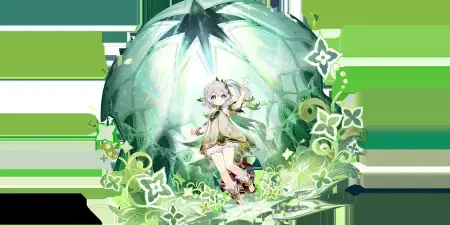 Official Nahida splash art — Dendro Dendro enabler